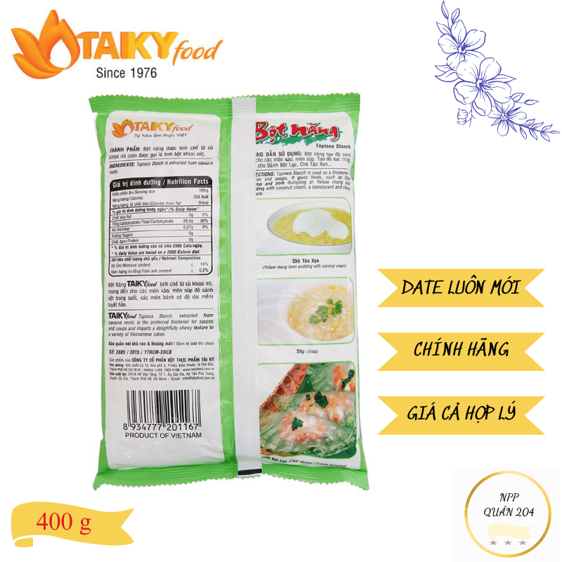 Bột năng Tài Ký 400 g - Bột Năng