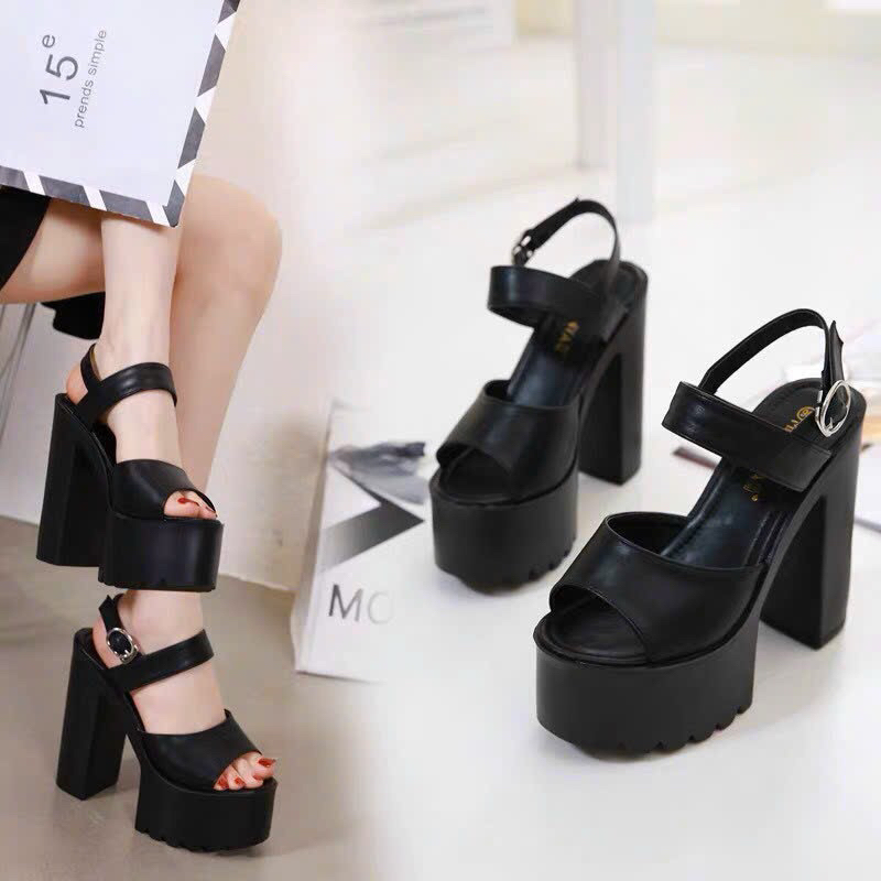 giày dép nữ cao gót 14P hàng Qc sang chảnh quý phái Full 2 màu đen , trắng size 35-39