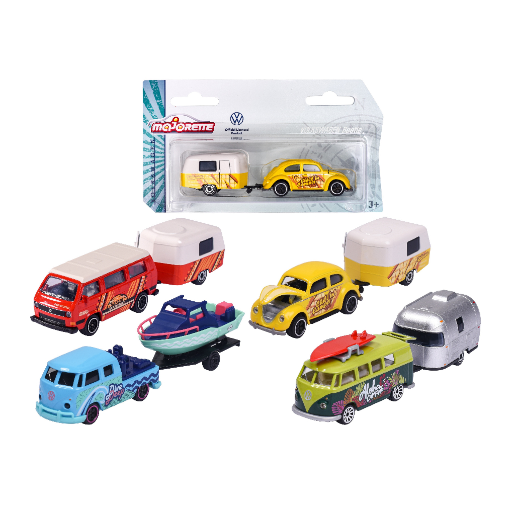 Đồ Chơi Xe Mô Hình MAJORETTE VW The Originals 1:64 Volkswagen Die-Cast Model Cars Toys - Majorette Vietnam