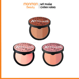 Phấn má hồng 3 màu too cool for school artclass by rodin blusher bột phấn siêu mịn