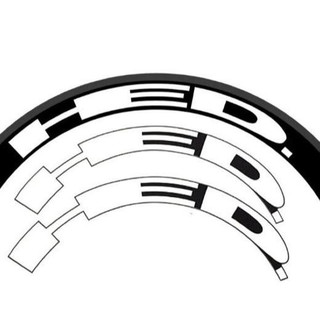 Tem Decal dán vành cho xe đạp Hed/ FF/ Tokyo