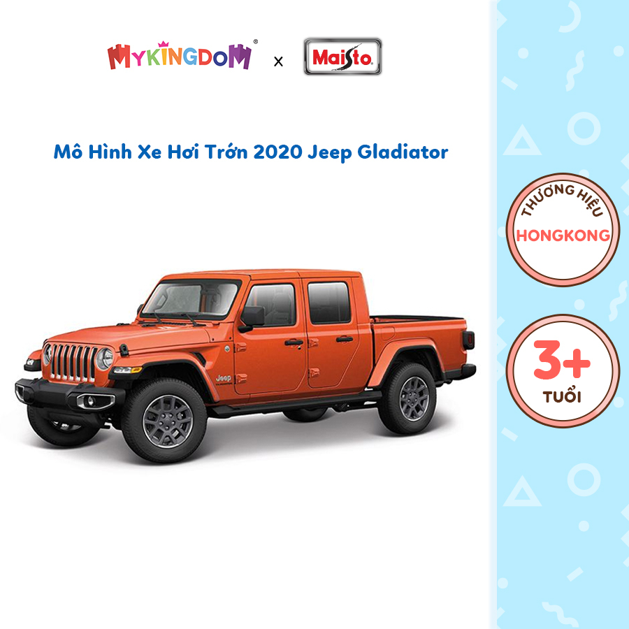 Đồ Chơi Mô Hình Xe Hơi Trớn 2020 Jeep Gladiator MAISTO 20041/MT21001