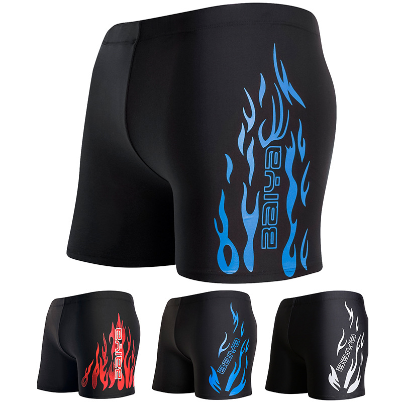 Quần Bơi Nam Co Dãn 4 Chiểu 2 Lớp Lót Thoải Mái Vận Động Thể Thao Quần Đi Biển Boxer Họa Tiết in 3D Nhập Khẩu LIZ-Q314.1