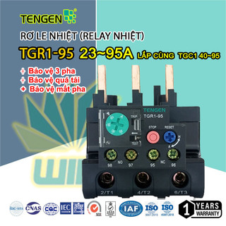 Rơ le nhiệt tengen tgr1-95