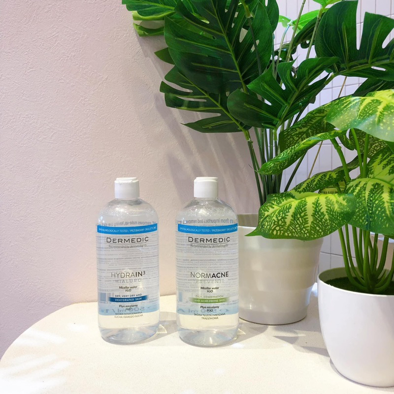 NƯỚC TẨY TRANG DÀNH CHO DA KHÔ VÀ DA MẤT NƯỚC DER…ME…DIC HY…DRA….IN3 500 ML