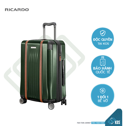 Vali du lịch Ricardo Montecito 2.0, vali size 20, chính hãng, thương hiệu Ý, bảo hành quốc tế, 1 đổi 1