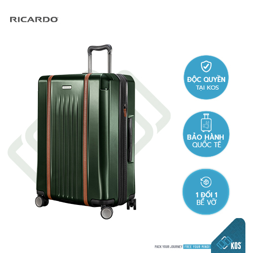 Vali du lịch Ricardo Montecito 2.0, vali size 25, chính hãng, thương hiệu Ý, bảo hành quốc tế, 1 đổi 1