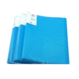 bìa 40 lá nhựa trong