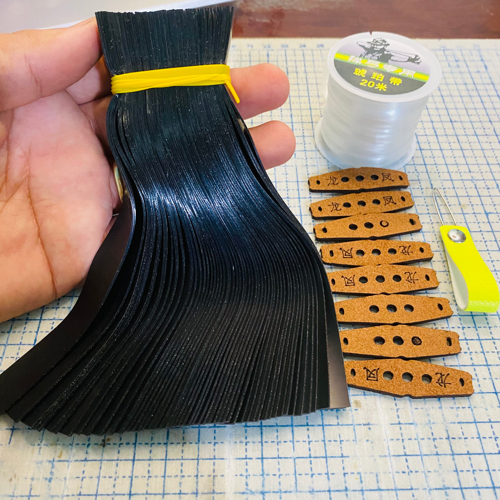 1M THUN Ná Đen V3 CẮT THEO YÊU CẦU - TẶNG KÈM 10 DA, 1 CUỘN DÂY BUỘC, 1 RÚT THUN