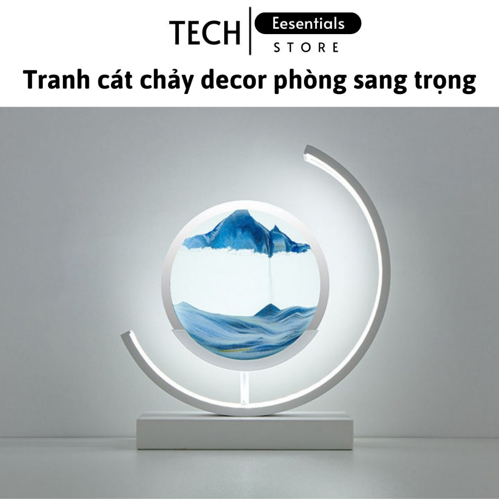 Tranh cát decor phòng ngủ phòng khách 3d,đồ decor phòng ngủ phòng khách đèn led,tranh cát chuyển động trang trí phòng
