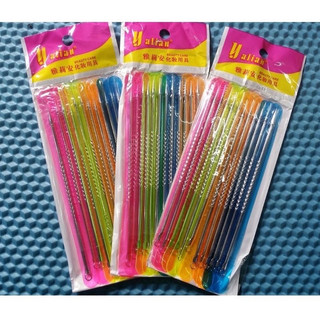 VỈ Que nặn mụn  12 que ( đủ màu)