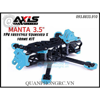 Khung Máy Bay Axisflying Manta 3.5 Inch FPV Freestyle Squashed X Frame Kit