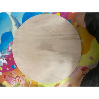 mặt bàn gỗ sồi tròn