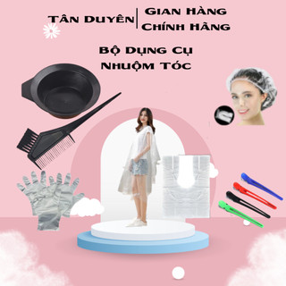 DỤNG CỤ NHUỘM TÓC CAO CẤP BÁT NHUỘM & LƯỢC NHUỘM TẠI NHÀ
