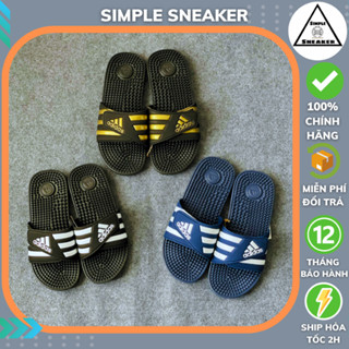 Dép Adidas Adissage Chính Hãng 🔴SIMPLE SNEAKER🔴 Adidas Adissage Slides Dép Quai Ngang Dán Massage Chân Thư Giản G28843
