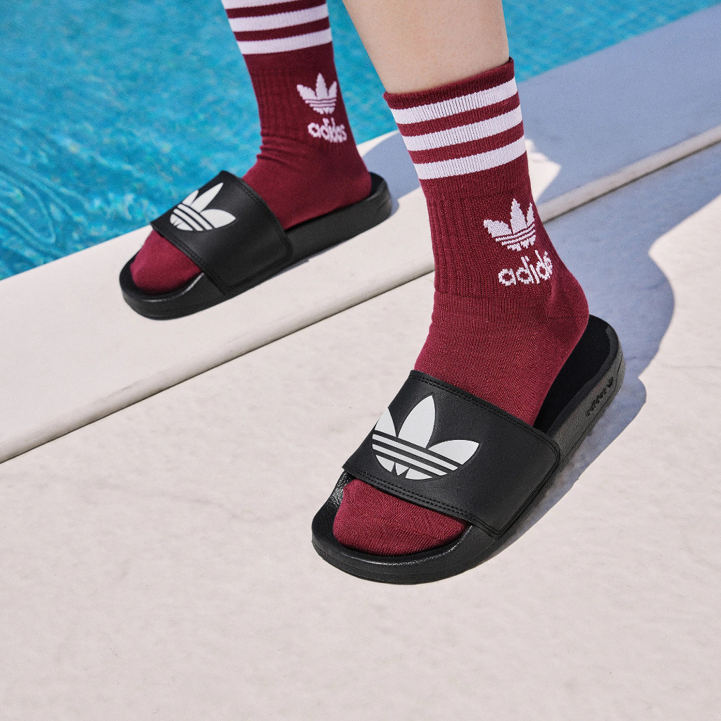 Dép Adidas Lite 3 Lá Chính Hãng 🔴SIMPLE SNEAKER🔴 Adidas Adilette Lite Chống Nước Êm Nhẹ Dép Quai Ngang Thời Trang Nam Nữ