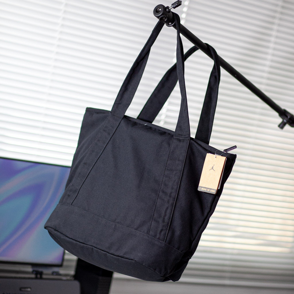 Túi tote thời trang nam nữ Jordan Vải Canvas Chính Hãng Xuất Nhật túi có ngăn phụ bên trong thời trang phong cách