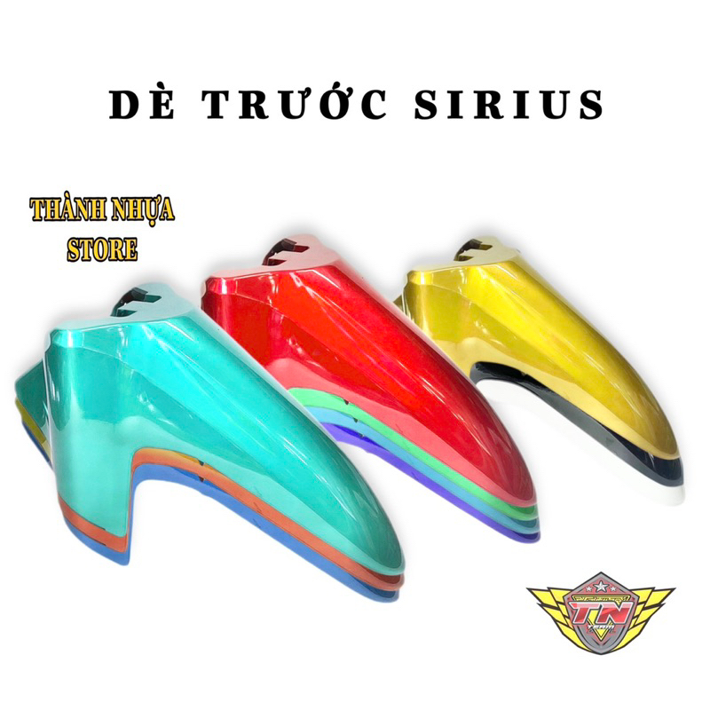 Dè trước sirius - Chắn bùn trước dàn áo sirius