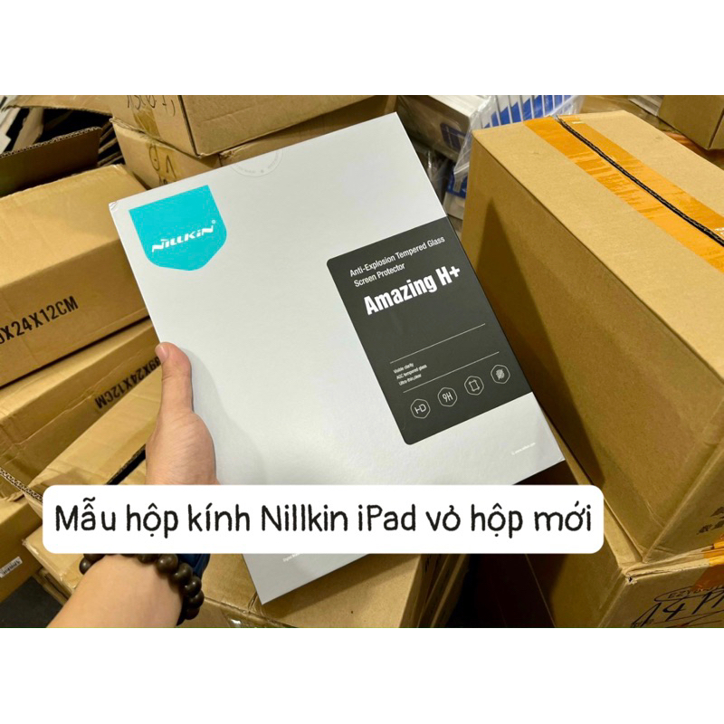 Kính cường lực Nillkin Amazing H+ iPad Gen 10, Mini 6 4/5, 9.7/10.2 Gen 8 9 Air 3Air 4/ Pro 10.5/ Pro 11,12.9 2018/20/21