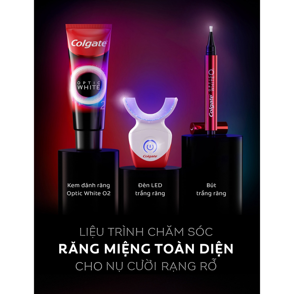 [HB Gift] Combo Bút làm trắng răng Colgate Optic White O2 2,5ML và vé xem phim CGV