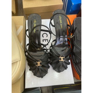 Sandal giọ cao gót tag chữ C