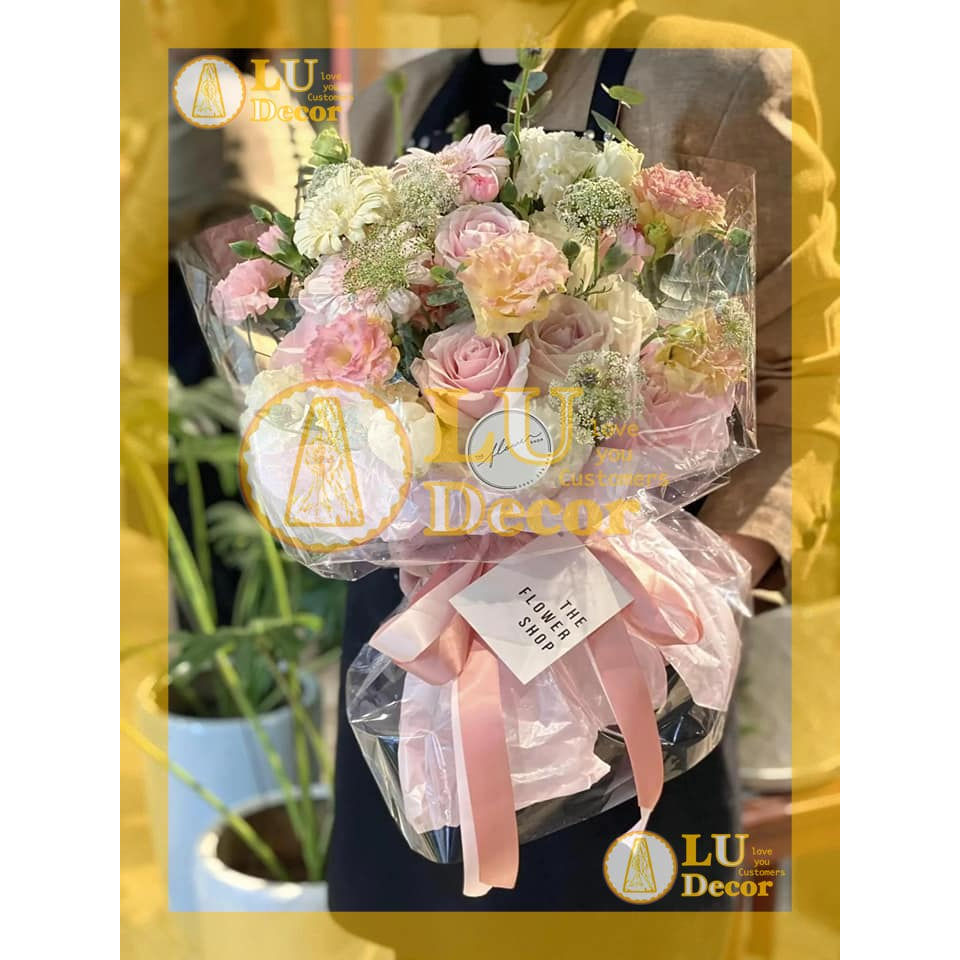 Giấy nến nhũ ngọc trai | LU Decor