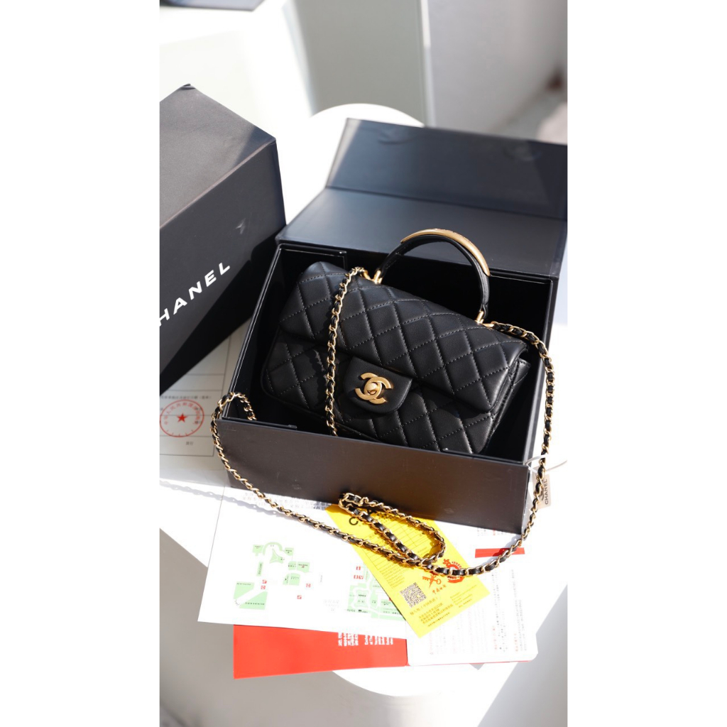 TÚI CHA NEO CLASSIC QUAI LOGO SZ22