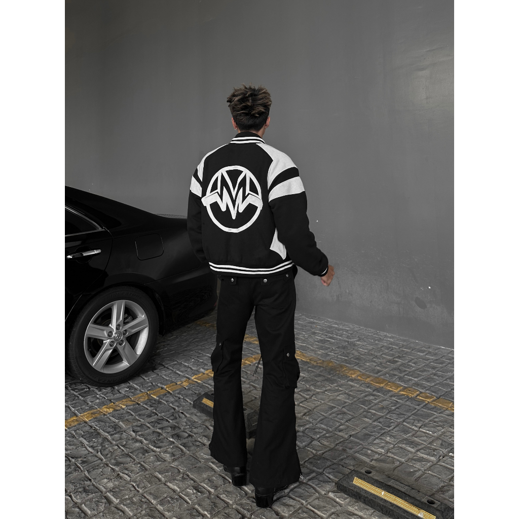 Áo Khoác Bomber Form Boxy Cao Cấp MENTAL® - COMBINE BOMBER