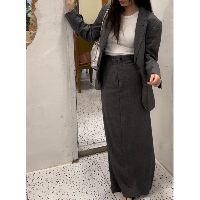 Set Váy dài + blazer