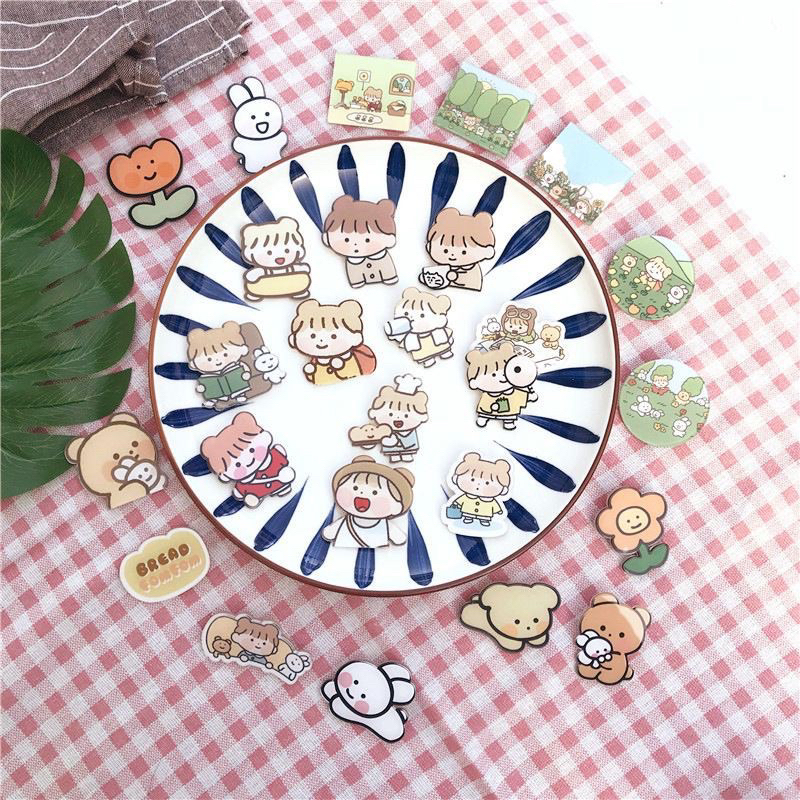 Huy hiệu balo, Pin cài áo Cartoon Badge Nhật Bản