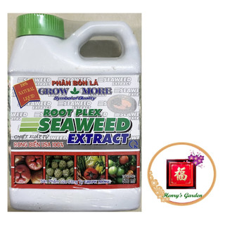 Phân bón root plex seaweed extract - rong biển usa 100% phân bón lá grow more - #486a# 500ml