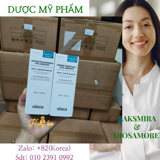 Serum cấp nước Silisca Hyaluaronate, phục hồi Silisca Copper Tripeptide-Cica Ampoule