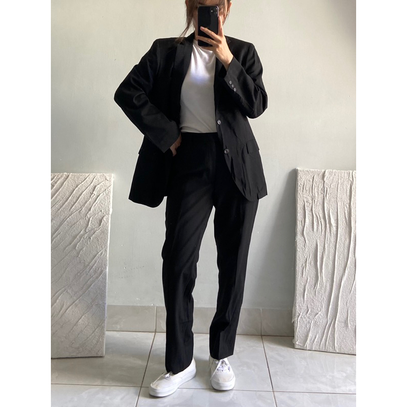 Set Quần dài + áo Blazer