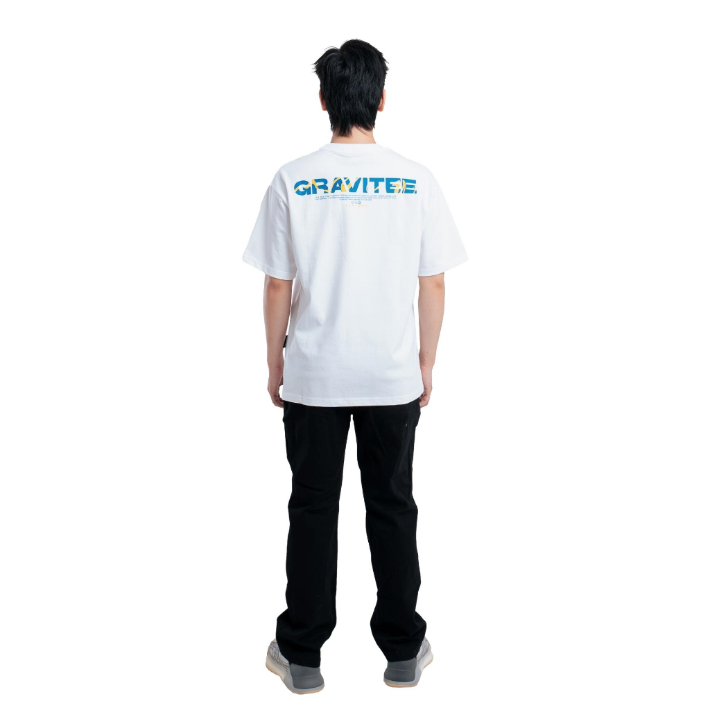 Áo thun Unisex Gravitee Signature/ White