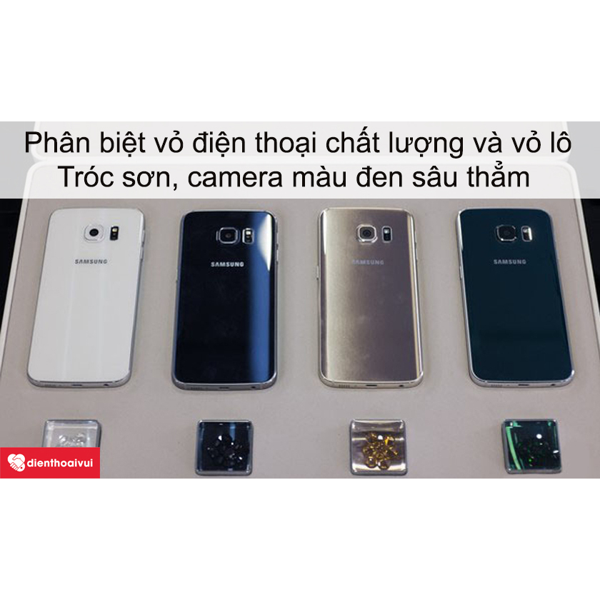 Nắp Lưng (vỏ sau) điện thoại Samsung S6(G920)