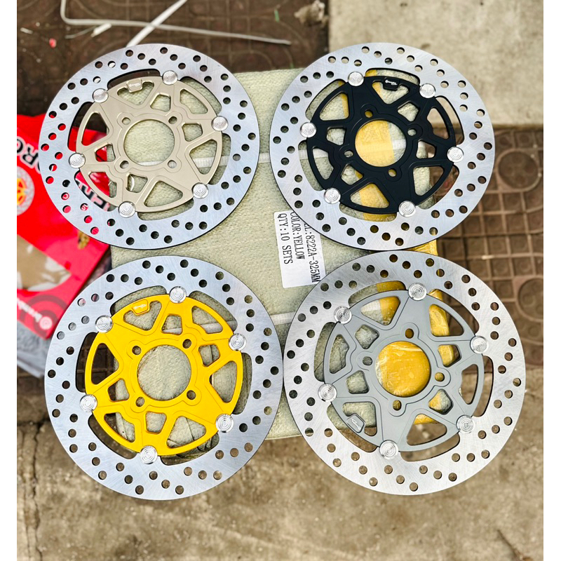 Đĩa thắng trước BB ORO 260 lồng nhôm CNC gắn mọi loại xe