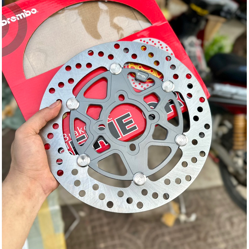 Đĩa thắng trước BB ORO 260 lồng nhôm CNC gắn mọi loại xe