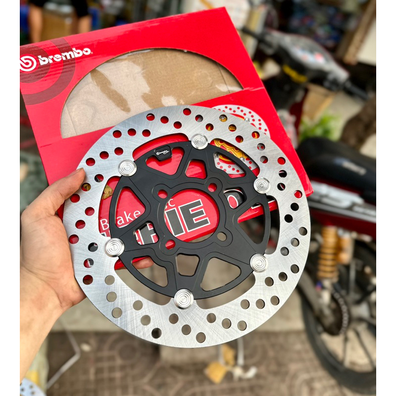 Đĩa thắng trước BB ORO 260 lồng nhôm CNC gắn mọi loại xe