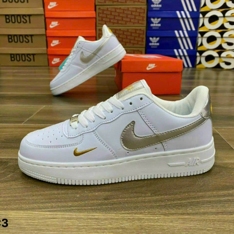 Giày Thể thao AF1_Nike Vệt Nâu , Giày Sneaker Nam Nữ Hàng SC 1:1