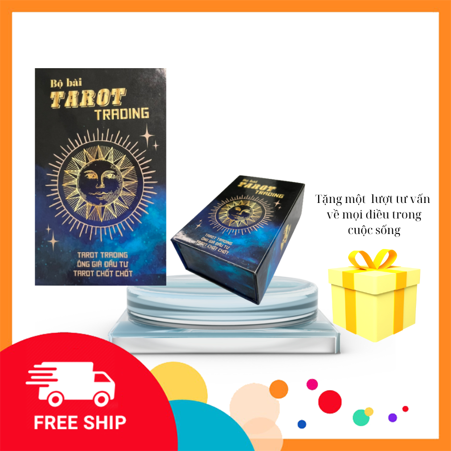 Bộ TAROTTRADING - FULL BỘ TAROT chốt chốt mạ vàng 24k siêu đặc biệt