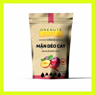 Ô mai - mận dẻo cay 100g - đồ ăn vặt hà nội