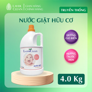 Nước giặt hữu cơ Layer CLean chai 4kg