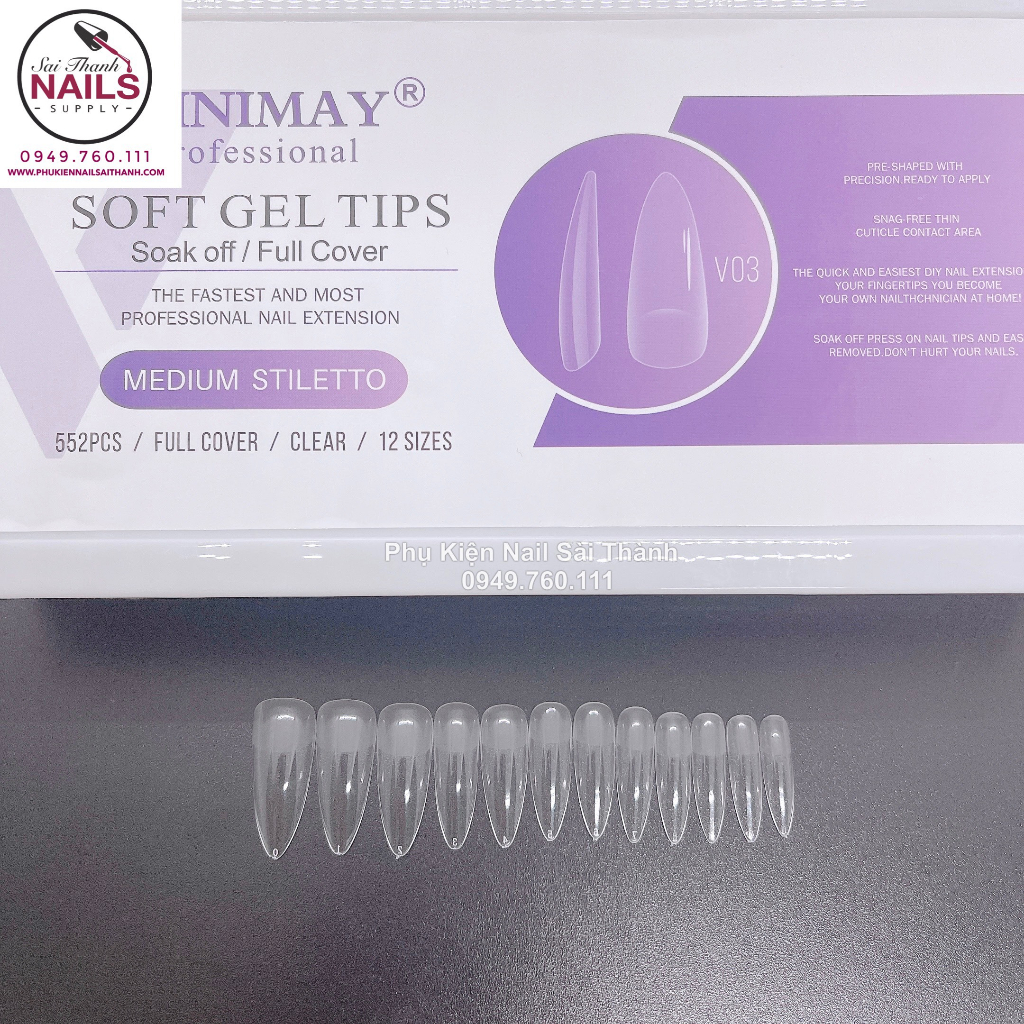 Móng up dẻo Vinimay