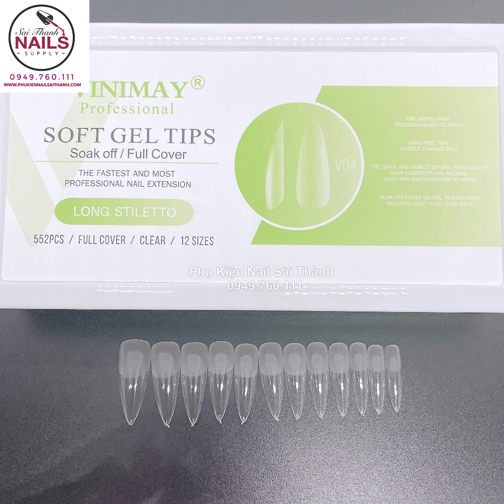 Móng up dẻo Vinimay