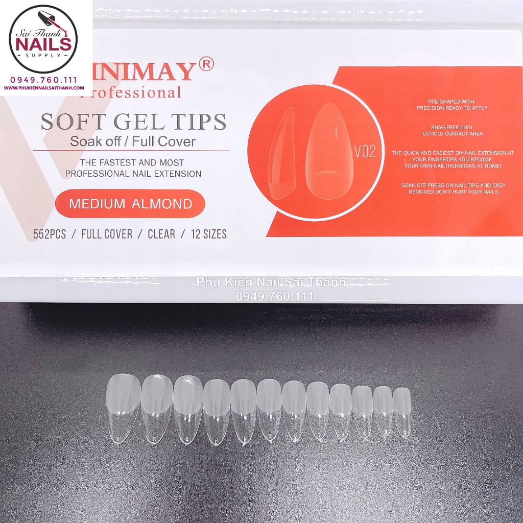 Móng up dẻo Vinimay