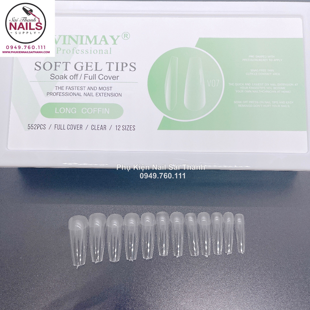 Móng up dẻo Vinimay