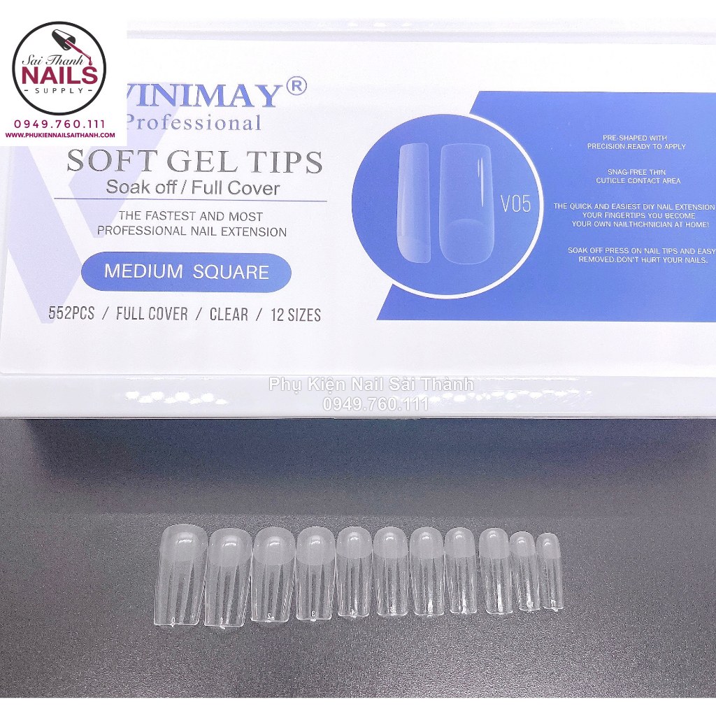 Móng up dẻo Vinimay