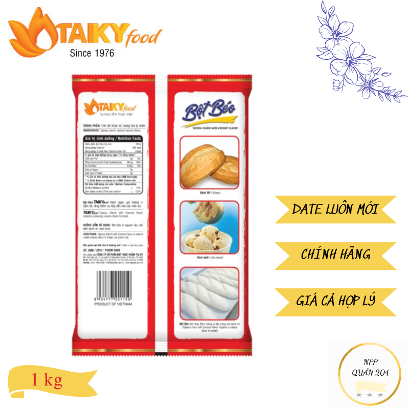 Bột béo Tài Ký 1 kg - Bột béo vàng Tài Ký 1 kg