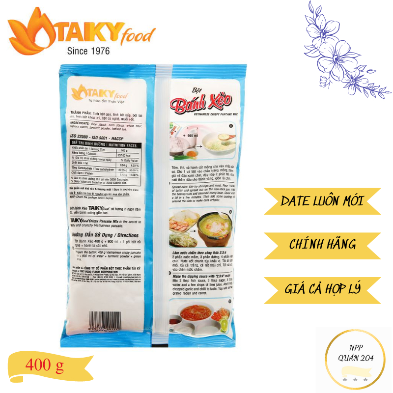 Bột bánh xèo Tài Ký 400 g