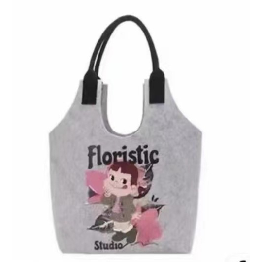 Túi Xách Tay Bằng Vải Nỉ Hoạt Hình Siêu Dễ Thương Thời Trang Mới 2023 ( có bán sỉ )